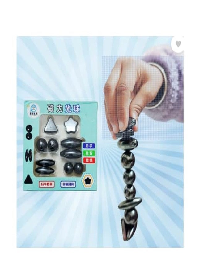 PANCIKAA Magnetic Toys - 20-Piece Small Shape Magnets for Fun Play | Creative Indoor Game | Durable Magnetic Playset - Image 4